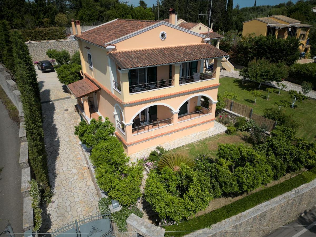 La Bella Vita - Luxury Holiday House Close To Corfu Town Potamos  Экстерьер фото