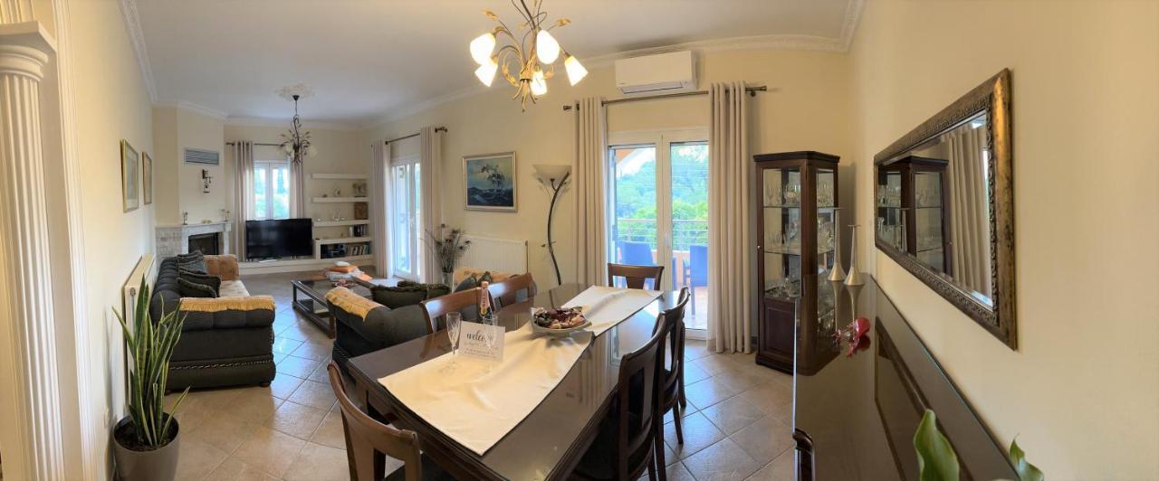 La Bella Vita - Luxury Holiday House Close To Corfu Town Potamos  Экстерьер фото