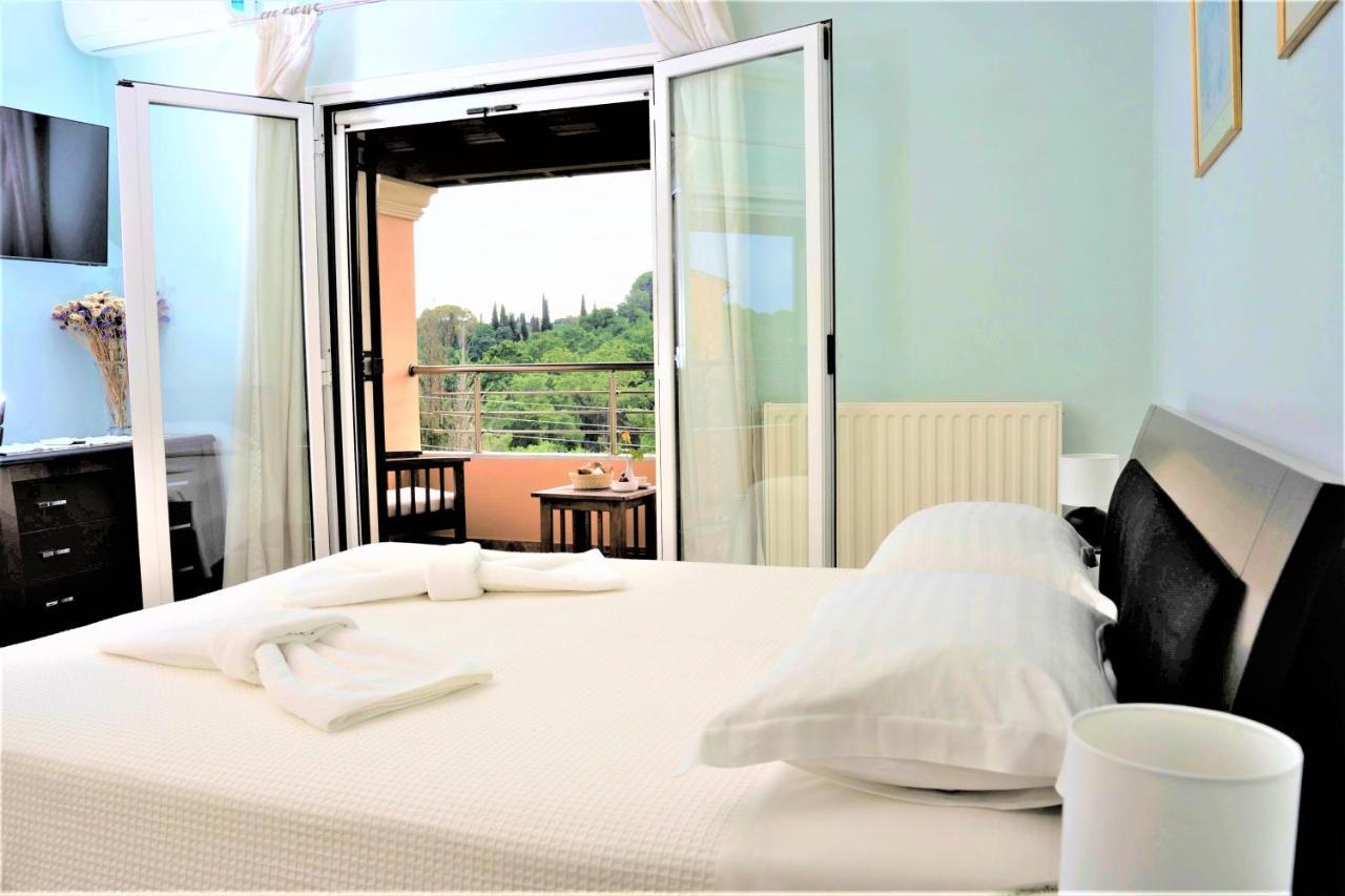 La Bella Vita - Luxury Holiday House Close To Corfu Town Potamos  Экстерьер фото
