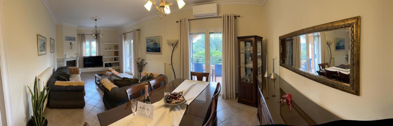 La Bella Vita - Luxury Holiday House Close To Corfu Town Potamos  Экстерьер фото