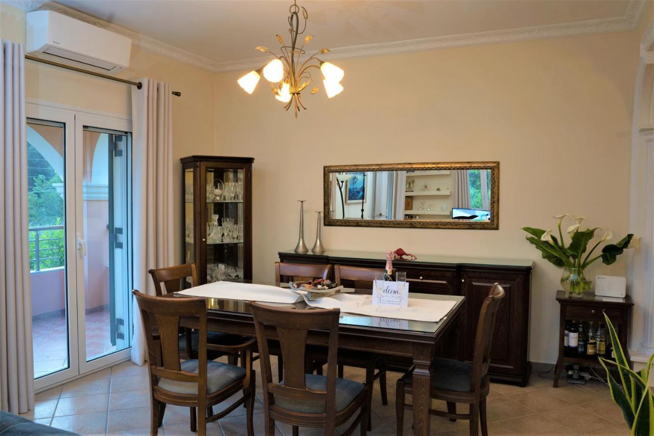 La Bella Vita - Luxury Holiday House Close To Corfu Town Potamos  Экстерьер фото